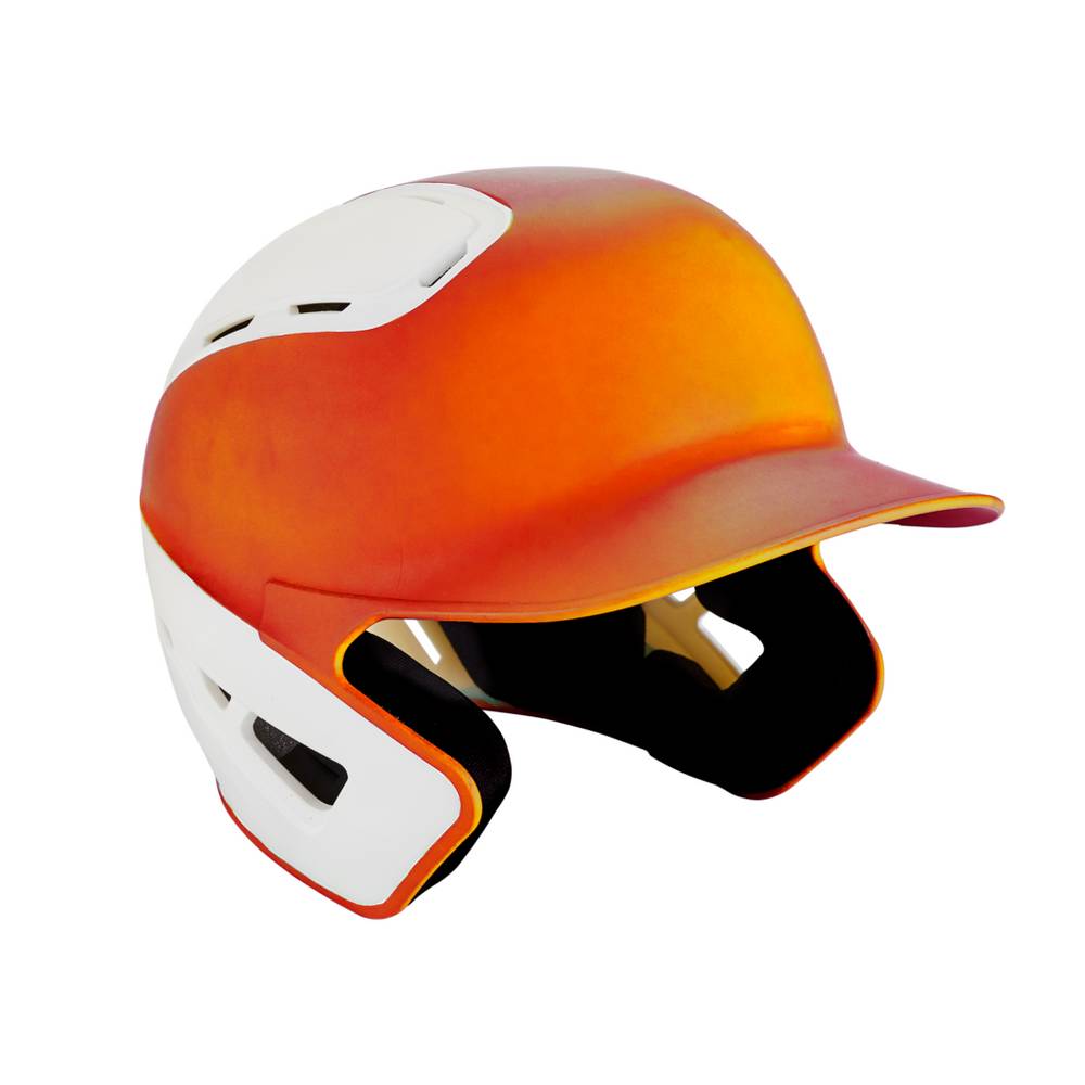 Mizuno Men's B6 Baseball Batting Helmet Orange/White (380385-TMO)